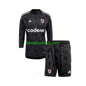 Koszulka CA River Plate Bramkarska Dziecięcy Domowe Koszulki Piłkarskie 2023 Długi Rękaw